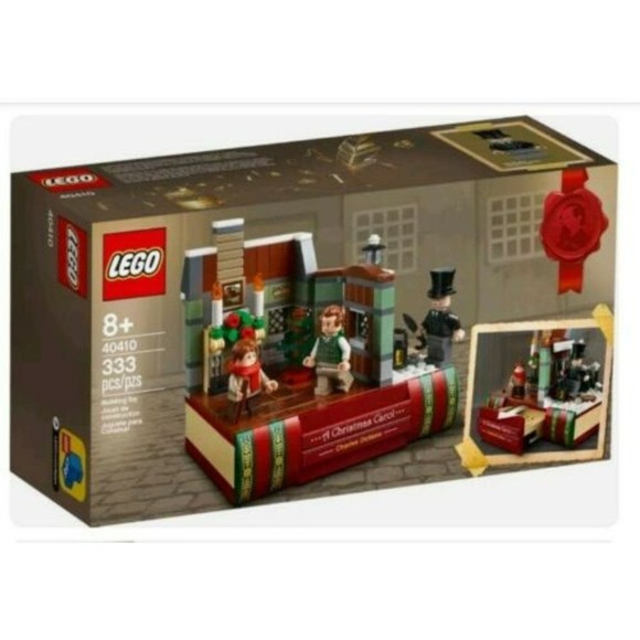 SOLD!! EXCLUSIVE LEGO Holiday & Event 40410 Charles Dickens Tribute Brand NEW - Picture 1 of 2